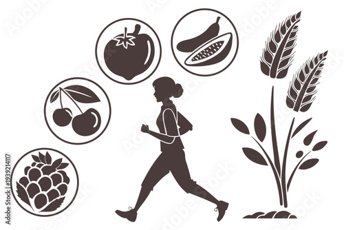Healthy Lifestyle Illustration