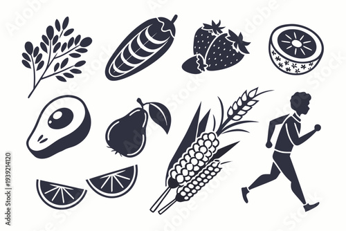 Assorted Fruits and Vegetables