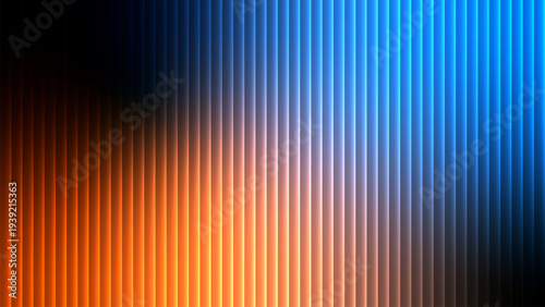 A vibrant and colorful abstract background featuring a gradient of vertical stripes transitioning from blue to purple