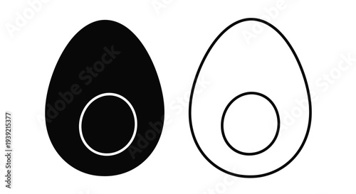 Yin and yang symbols with smaller circles inside black and white