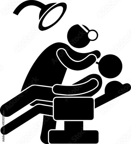 Dental Checkup Professional Medical Service Icon