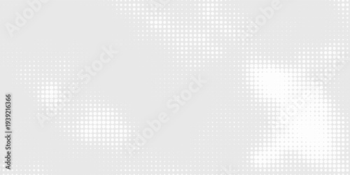 Dot white gray wave light technology texture background. Abstract big data digital concept. art vector illustration eps10
