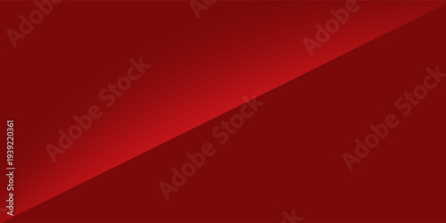 Abstract red gradient background, light and shadow on the backdrop with dimensions, hot tone wall with intense color, horizontal wallpaper.