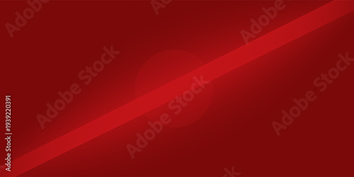 Abstract red gradient background, light and shadow on the backdrop with dimensions, hot tone wall with intense color, horizontal wallpaper.
