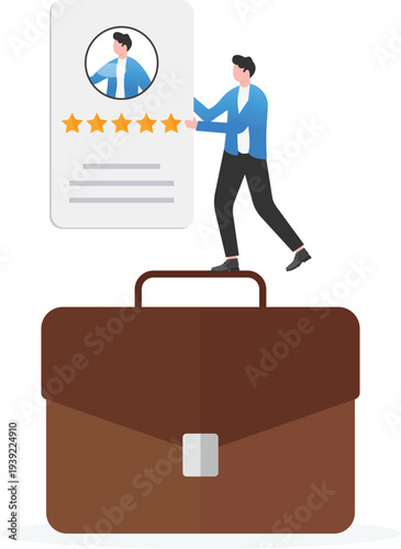 Professional Presenting High Quality Rating on Portfolio