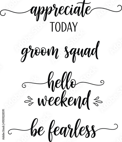 Inspirational quotes on a white background for motivation and reflection