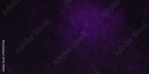 Freeze motion explosion of purple powder dust on a black background. abstract background with a textured gradient effect, suitable for wallpapers or graphic designs. Purple Smoke Cloudscape Texture.