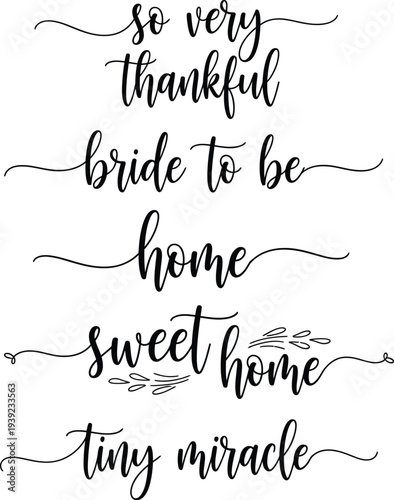 A heartfelt collection of phrases expressing gratitude and anticipation for a new home