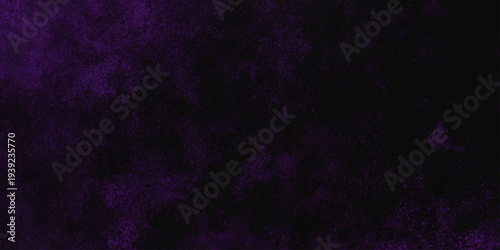 Freeze motion explosion of purple powder dust on a black background. abstract background with a textured gradient effect, suitable for wallpapers or graphic designs. Purple Smoke Cloudscape Texture.