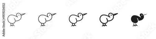 Kiwi bird icon