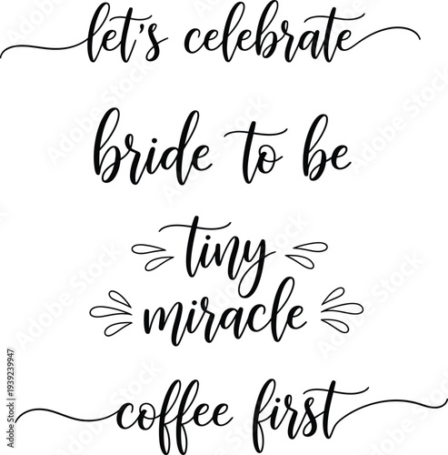 Elegant calligraphy designs for various life events and personal expressions