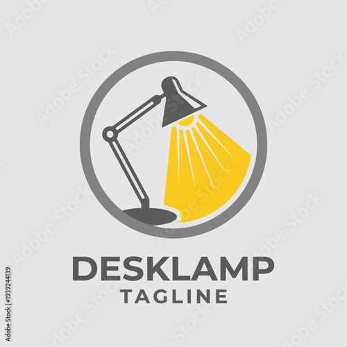 An elegant desk lamp design featuring a warm light beam, ideal for creating a cozy workspace ambiance and enhancing productivity during late night work sessions.