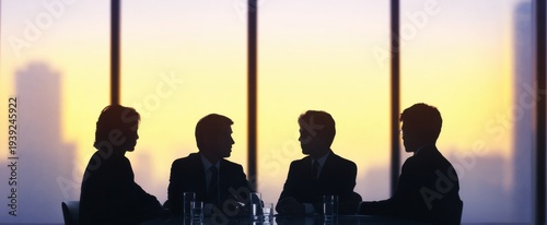 Wallpaper Mural Insightful business meeting fostering innovative strategies for smart decisions and growth. Torontodigital.ca