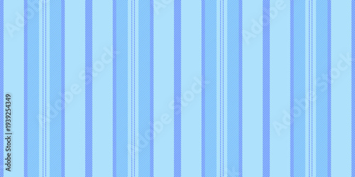 Bedroom textile vector stripe, paint vertical lines background. Editable seamless pattern texture fabric in blue and cyan colors.