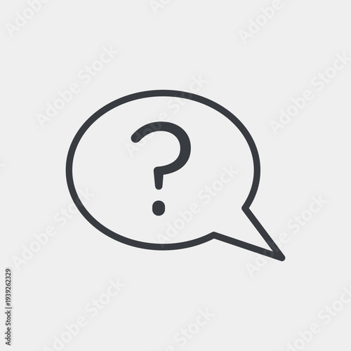 Help icon set in flat and strokes. Suitable for graphic projects. EPS10