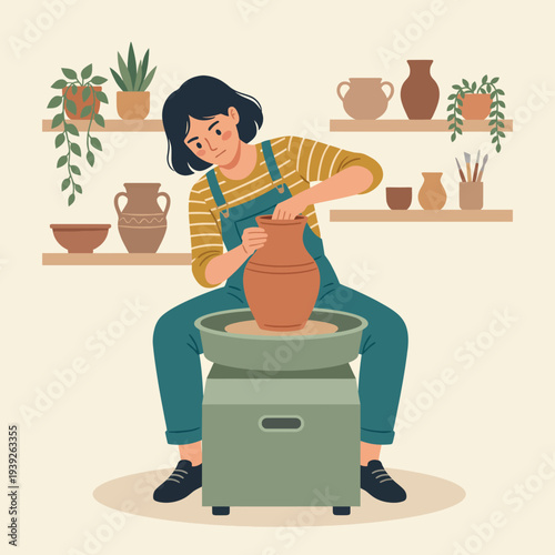 This image captures the dynamic action of a female soccer player energetically kicking a ball, embodying the spirit of sports, dedication, and athleticism in women.