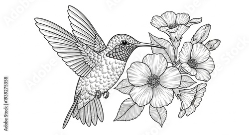 vector illustration of a bird