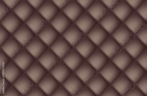 Mocha mousse , brown upholstery. Geometric pattern. Stylish texture. Luxury black background. Vector illustration.Suitable for your design. Business Cover, poster, flyer.