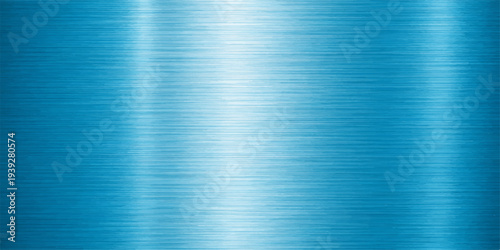 A polished silver brushed metal texture background features a shiny industrial stainless steel plate surface with a grey metallic aluminum pattern and subtle reflections on a textured alloy sheet