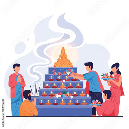 Temple Puja Ceremony