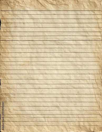 Distressed vintage parchment paper backdrop