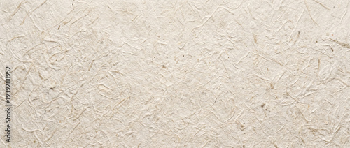 Realistic Japanese Washi Paper Texture Background, Natural Fibers, High Detail