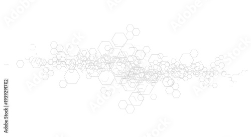 Molecular structure of chemical compound.
