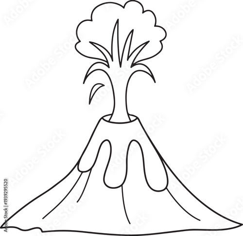 A romantic vector illustration of a bride and groom beside a girl with flowers, featuring a floral wedding bouquet and a green tree branch design in a natural spring art style