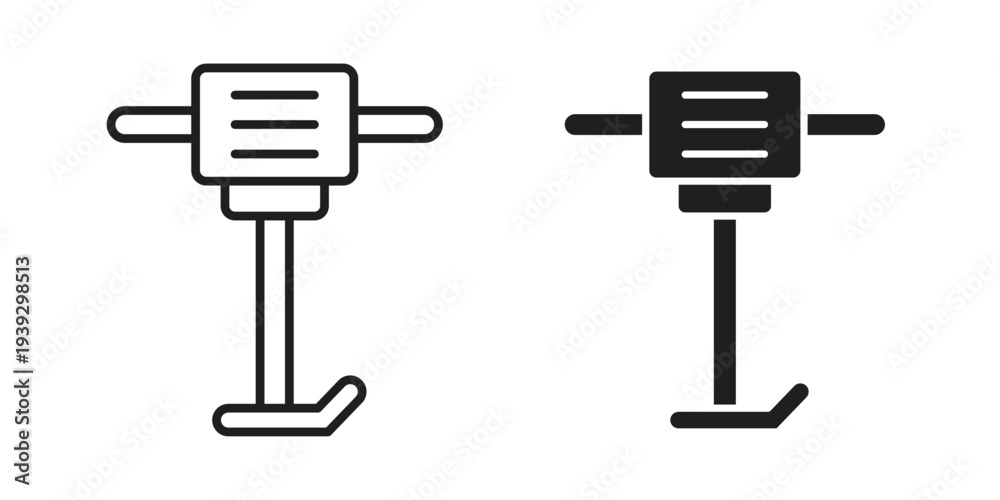 Fototapeta premium Rammer icons for templates, web design and infographics