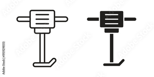 Rammer icons for templates, web design and infographics