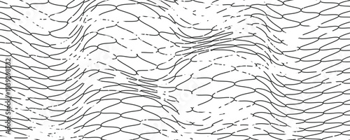 Black snake skin pattern isolated on white background  modern illustration eps 10