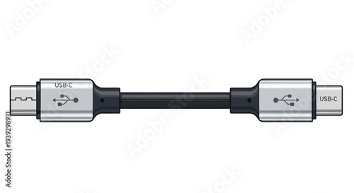 HDMI Cable with Male Connectors.
