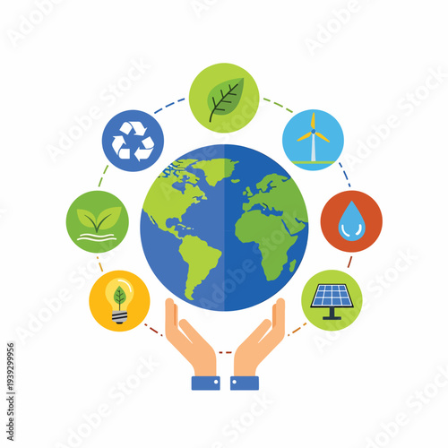 Sustainable Earth with Renewable Energy