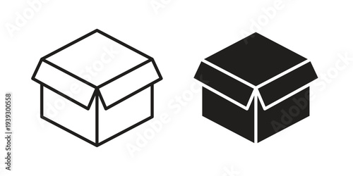 Unpacking icons for templates, web design and infographics