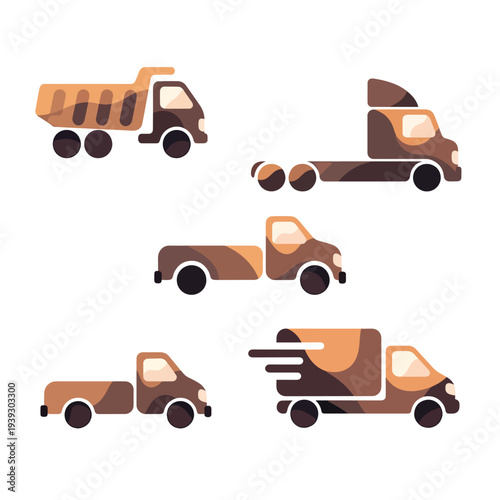 Construction Vehicles Set