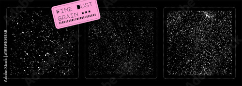 Fine Dust Grain Overlay Texture Pack Subtle Noise Background Black and White Monochrome