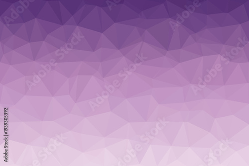 A beautiful light purple low poly geometric pattern transitions smoothly from a deep violet to pale lavender