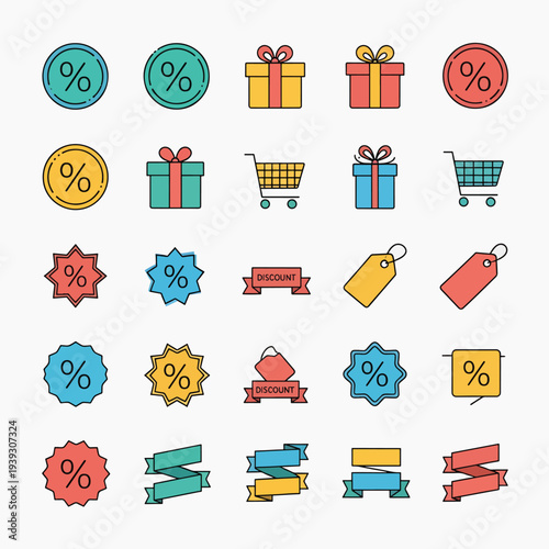 Sale Icons Set