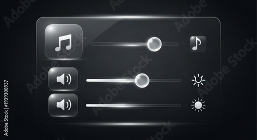 Close-up of a modern car dashboard control panel.