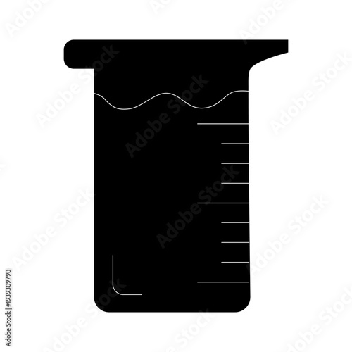  Chemistry lab and diagrammatic icons showing assorted experiments, glassware and molecules isolated on white for design elements, black and white vector illustration