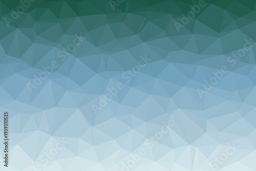A refreshing teal and blue polygon pattern showing a beautiful gradient from dark turquoise to light aqua hues
