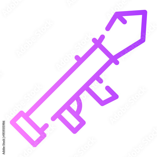 bazooka gradient icon