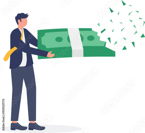 Professional Delivering Large Cash Asset Pieces