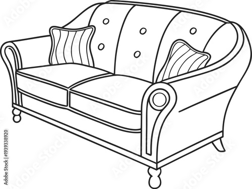 sofa and armchair