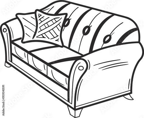 bed with pillows