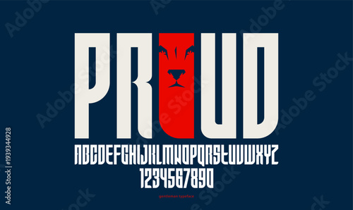 Geometric condensed elegant sans serif typeface, vector tall minimal simple minimal font, retro poster and advertising letters and numbers alphabet for logos headers or slogans.