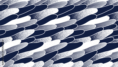 Biological organisms look like seamless pattern, abstract endless background of flora, plant graphic repeat wallpaper, algae repeat motif.