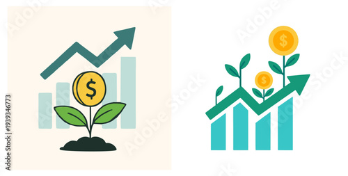 Comprehensive collection of financial analytics, global economic trends, business growth charts, and creative team collaboration concepts.