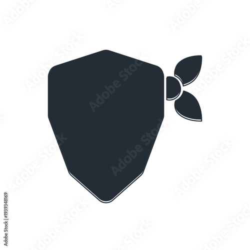 Black Vandal icon isolated on white background. Vector