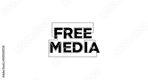 Free Media Text Logo Graphic Design